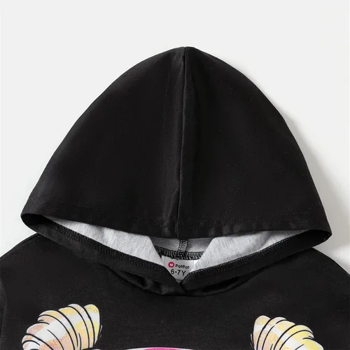 Vista 3 de LOL Surprise Conjunto de falda de manga larga con capucha para niña conjunto de 2 piezas conjunto de ropa de invierno