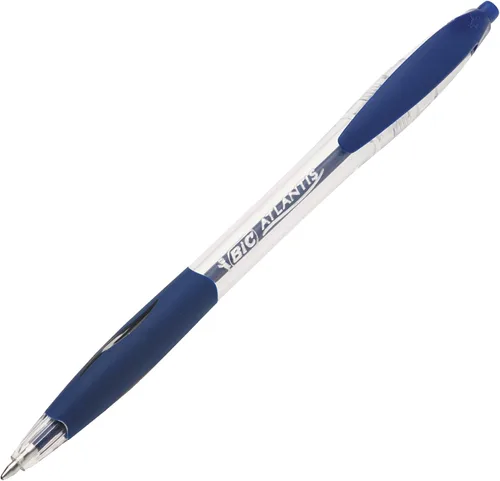 Vista 13 de BIC Atlantis Clic - Bolígrafo (0.039 in, 12 unidades), color negro