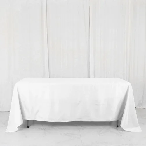 Vista 33 de Efavormart - Mantel rectangular, 60 x 102 pulgadas, resistente a las manchas y a las arrugas, lavable, mantel decorativo oblongo de tela de Amatista
