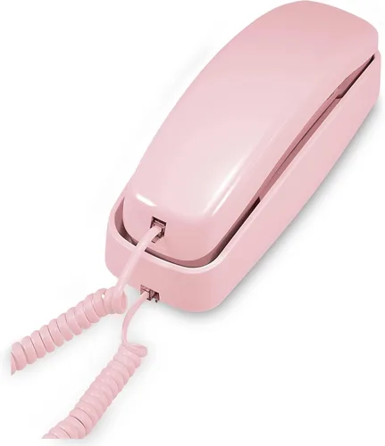 Vista 12 de AT&T Trimline 210 Teléfono fijo para casa, no requiere alimentación de CA, montaje en pared mejorado, teclado de botones grandes iluminado, 13