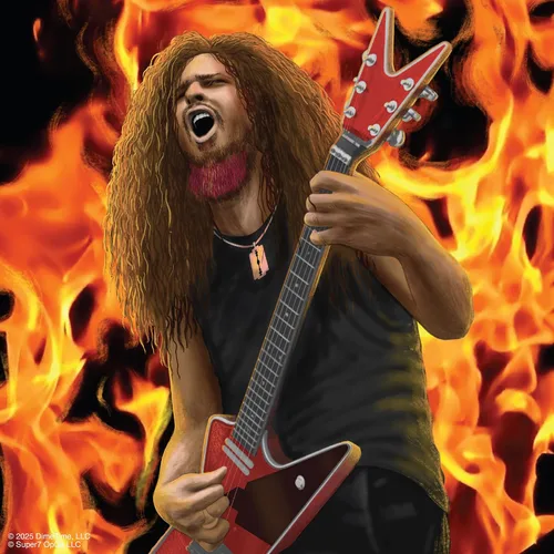 Vista 6 de Super7 Dimebag Darrell Figuras de Reacción Ola 01 - Dimebag Darrell (Culprit) Figura de Acción