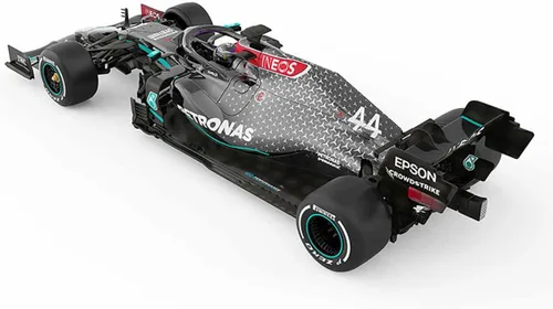 Vista 3 de ZMZ F1 - Auto de control remoto a escala 1:12, tamaño grande, F1, con licencia oficial de la serie RC Mercedes-AMG F1 W11 EQ, autos RC adecuados