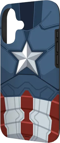 Vista 2 de Marvel Funda de uniforme para iPhone 17 de Captain America Steve Rogers
