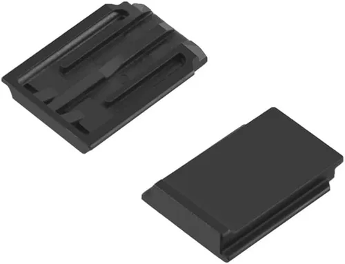 Vista 6 de Tapa De Interfaz De Datos Para DJI OSMO Pocket Gimbal, Cámara ABS Puerto Cubierta De Puerta Lateral Protección Impermeable - Negro