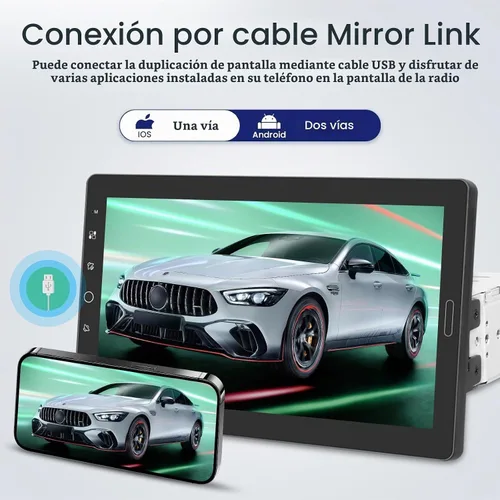 Vista 5 de Estéreo del coche de la pantalla táctil del solo dinar de 10,1 pulgadas 1 radio del dinar de la pantalla de 10 pulgadas