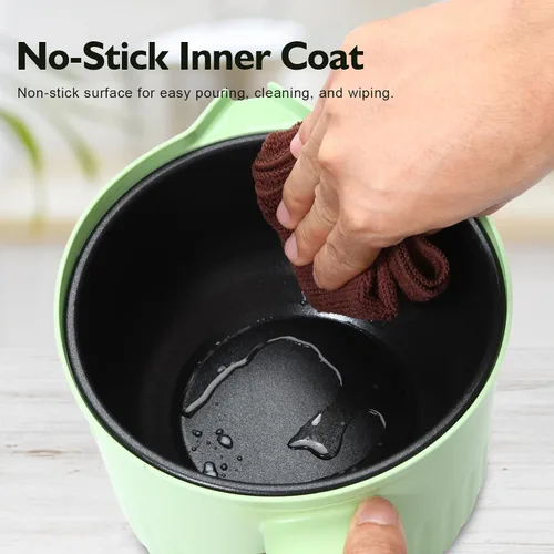 Vista 6 de Olla Eléctrica de Derretimiento de Cera de 1.6QT con Pantalla Táctil Digital - Recubrimiento Antiadherente y Control de Temperatura Preciso