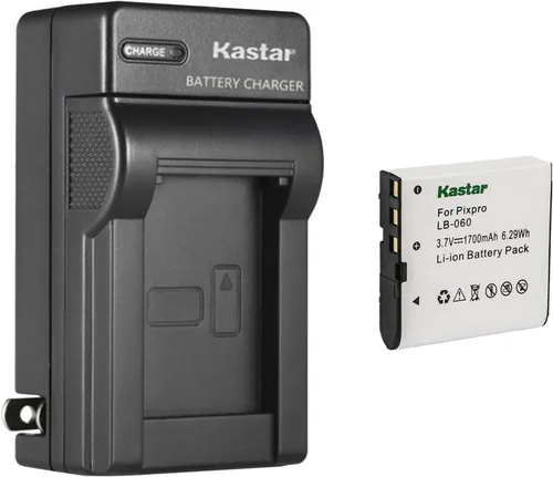Vista 8 de Kastar - Cargador de batería de pared para DB-CANP40, DBCANP40 DLI-202, DLI202, D-Li217, DLi217 NP-40, NP40, NP40C, NP-40DBA, NP40DCA, NP40DCA