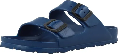 Vista 63 de Birkenstock Sandalias unisex Arizona con plantilla suave para adultos Negro (black Oiled Leather)