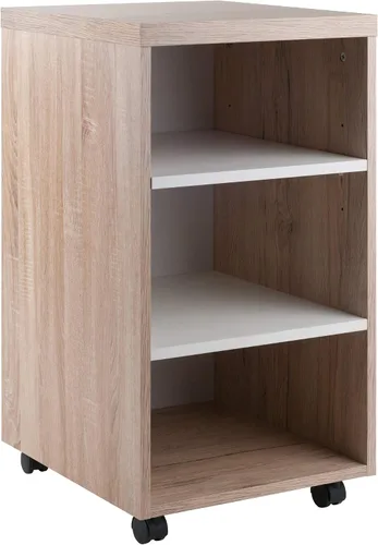 Vista 6 de Winsome Wood Kenner - Juego de escritorio, madera recuperada