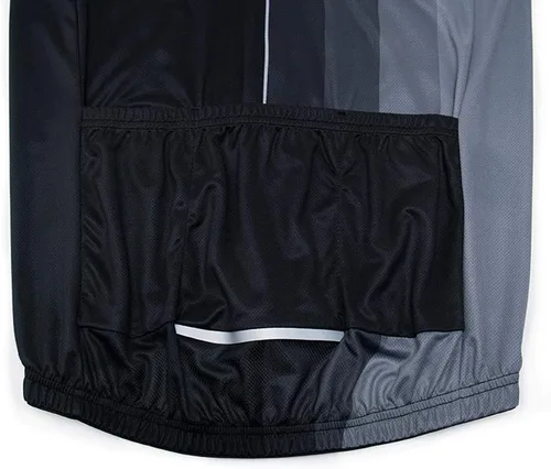 Vista 5 de MOXILYN Camisetas de ciclismo para hombre, conjunto de ropa de bicicleta para hombre, chaqueta de bicicleta de manga larga y pantalones de ciclismo