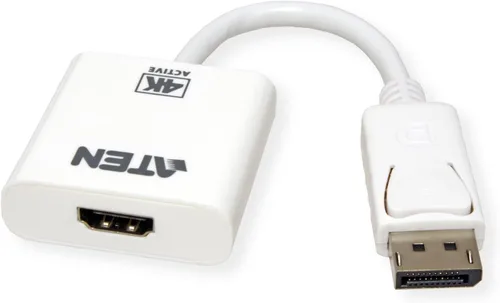 Vista 2 de ATEN VC986 Adaptador DisplayPort a 4K HDMI Blanco