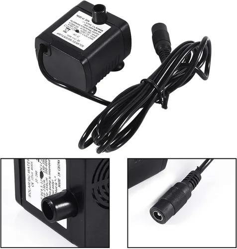 Vista 8 de DC12V pequeño mini sumergible, mini sumergible anfibio solar para estanque de fuente