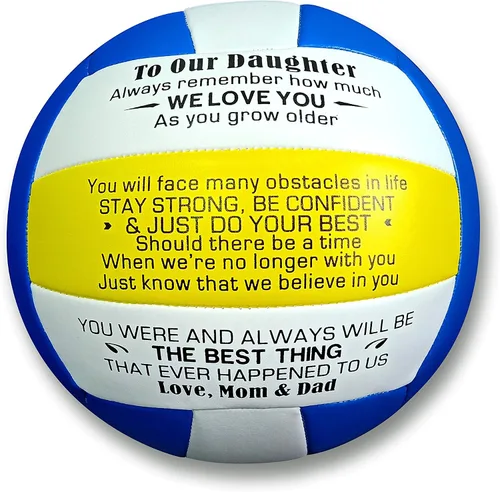 Vista 11 de Uloveido Pelotas deportivas para interiores y exteriores, para mi hija, voleibol para niñas y mujeres, regalo de mamá o papá Y605