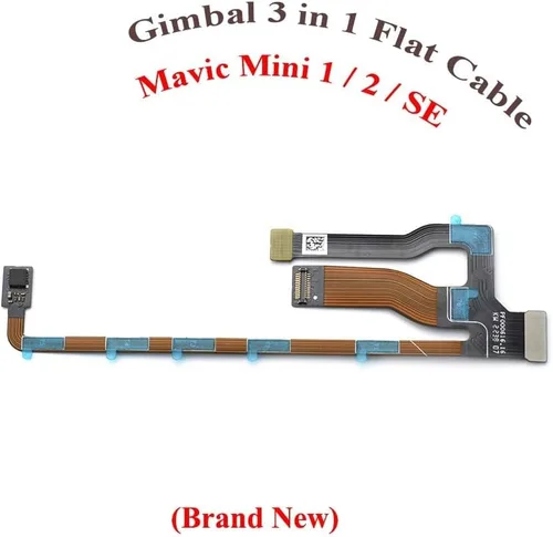 Vista 2 de SeiZed Gimbal 3 en 1 cable plano cinta de repuesto línea flexible para D-JI Mavic Mini 1/2 / SE Drone piezas de repuesto