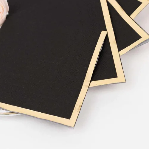Vista 77 de Efavormart 50 Pack 5"x5" Servilletas azules de papel suaves de 2 capas, servilletas desechables para cóctel - 18 GSM