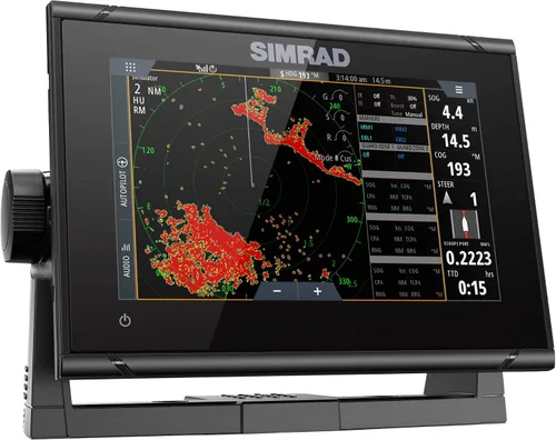 Vista 3 de Simrad GO7 XSR - plotter de 7 pulgadas (sin transductor) con tarjeta C-MAP Discover Chart