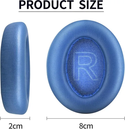 Vista 7 de Anker Life Q20 / Q20 BT - Almohadillas de repuesto para auriculares (azul)