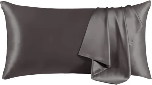 Vista 13 de THXSILK Funda de almohada 100% seda de morera para la salud del cabello y la piel, funda de almohada suave y lisa con cremallera oculta, ambos lados