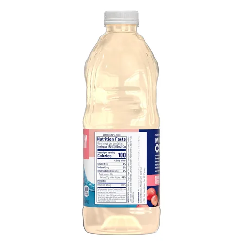 Vista 3 de Ocean Spray® Bebida de jugo de arándano blanco, botella de 64 onzas líquidas (paquete de 1)