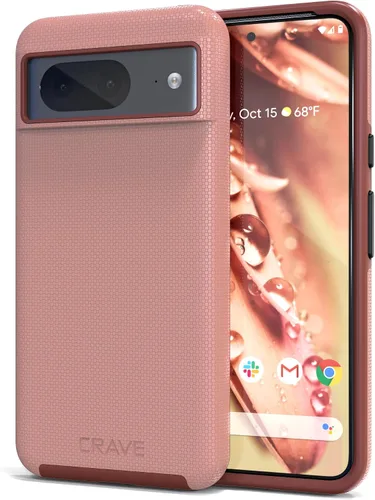 Vista 9 de Crave Funda para Pixel 5, Funda de la Serie de Protección Dual Guard para Google Pixel 5 - Aqua