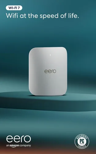 Vista 12 de Presentamos el router Wi-Fi 7 triple banda Amazon eero Pro 7 (modelo más reciente): Compatible con planes de internet de hasta 5 Gbps, cobertura