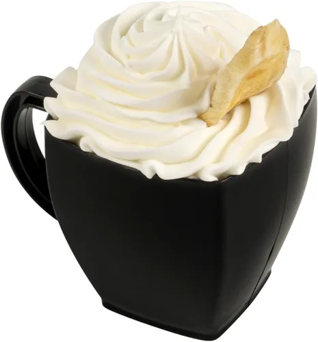 Vista 8 de Restaurantware -Tazas cuadradas de 5 onzas para café expreso, 100 tazas de café de plástico desechables - Plástico PS, con asas, taza de postre