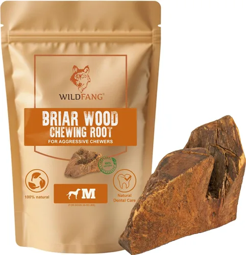 Vista 16 de Wildfang Raíz masticable de madera de brezo, pequeño, sin astillas, juguetes masticables para perros masticadores agresivos, juguetes naturales