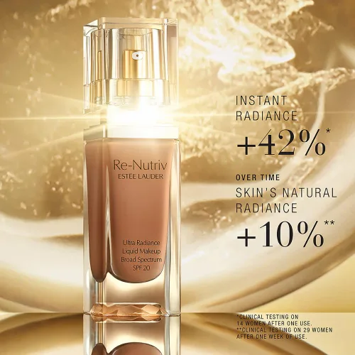 Vista 5 de Estee LAUDER Re-Nutriv Ultra RADIANCE Liquid MAKEUP SPF 20