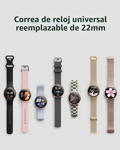 Vista 9 de Reloj inteligente Parsonver para hombres y mujeres (responder/hacer llamadas), pantalla HD, rastreador de fitness IP68 resistente al agua con más