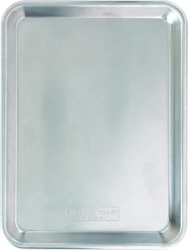 Vista 13 de Nordic Ware Naturals 45339 - Juego de utensilios para hornear de 3 piezas de aluminio, bandeja de un cuarto de hoja y bandeja para pasteles