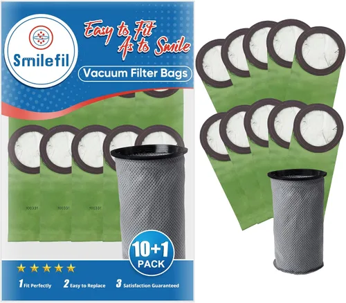 Vista 8 de Smilefil - Bolsas redondas de papel de filtro de 6 cuartos de galón Intercept 100431 y bolsas de filtro redondas reutilizables de micro tela 100564