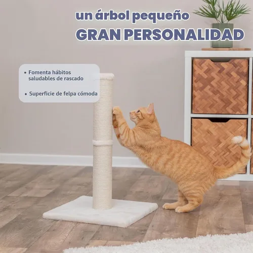 Vista 2 de Poste rascador para mascotas Trixie productos Parla, Beige