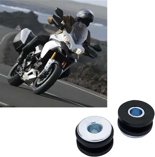 Vista 4 de Juego de arandelas de goma universales para motocicleta M6, 40 piezas, carenado, arandela amortiguadora, cojín de alivio de presión