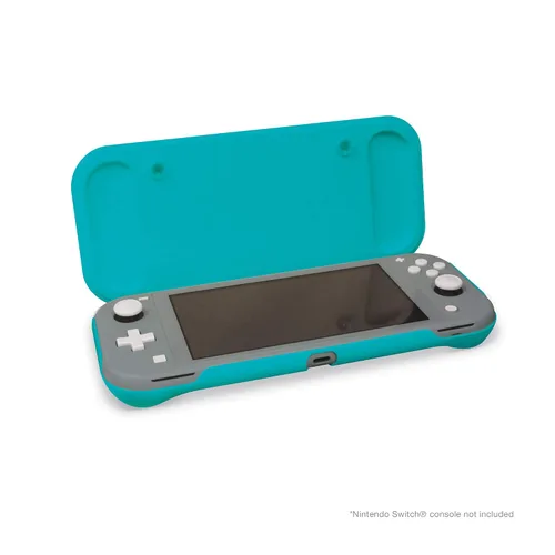 Vista 4 de Hyperkin Foldable Case and Screen Protector Set for Nintendo Switch Lite (Turquoise) - Nintendo Switch