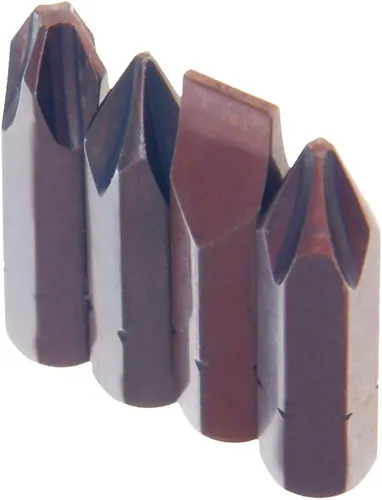 Vista 7 de Utoolmart Juego de 4 puntas de destornillador Phillips/cabeza ranurada, con vástago hexagonal de 5/16 pulgadas, 1.260 in de longitud, kit