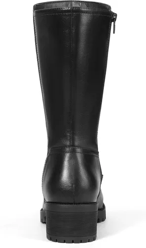 Vista 4 de DREAM PAIRS Botas de invierno para mujer de media pantorrilla