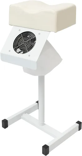 Vista 10 de Soporte de pie de pedicura, reposapiés de manicura de pedicura ajustable con ventilador extractor de polvo y bolsa, silla de pedicura antideslizante
