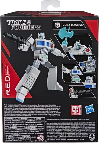 Vista 8 de Transformers R.E.D. [Diseño mejorado de robot] Ultra Magnus 6" Figura de acción