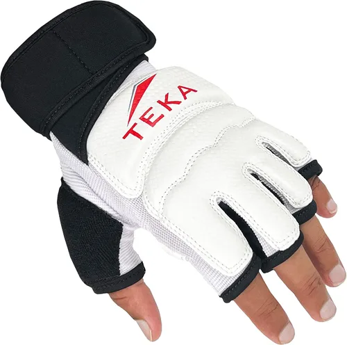 Vista 7 de Teka Taekwondo - Guantes de entrenamiento para boxeo, artes marciales para entrenamiento de boxeo para adultos y niños