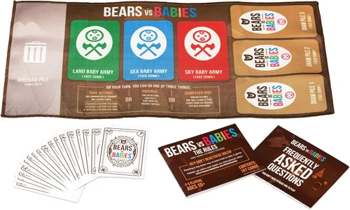 Vista 4 de Juego de cartas Bears vs. Babies, Base