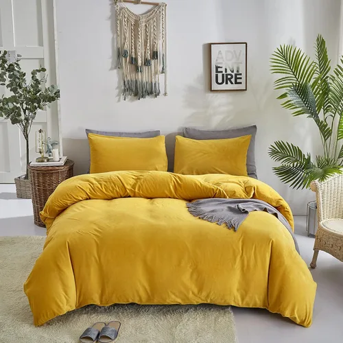 Vista 10 de Wellboo - Juego de edredón de tamaño matrimonial, ropa de cama de color gris gradiente sólido, gris plateado, gris claro, modernos, simples, blancos