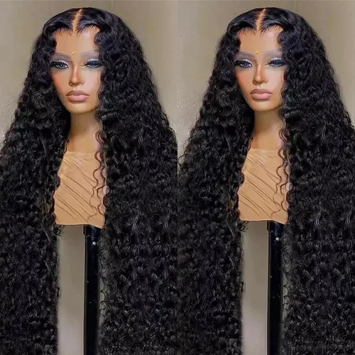 Vista 27 de Peluca de cabello humano rizado afro de 13 x 4 HD, pelucas de encaje frontal HD de 200 de densidad, sin pegamento, pelucas de cabello humano Natural