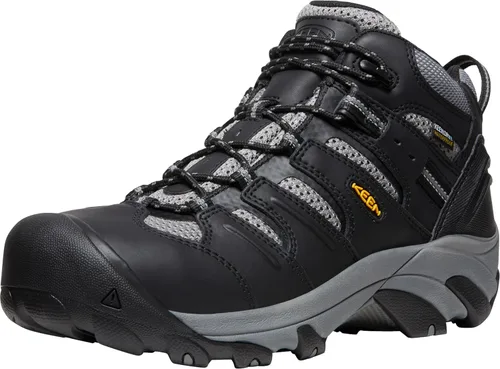 Vista 15 de Botas de trabajo impermeables con puntera de acero de altura media Lansing Mid para hombre, de KEEN Utility Mantillo/Shitake