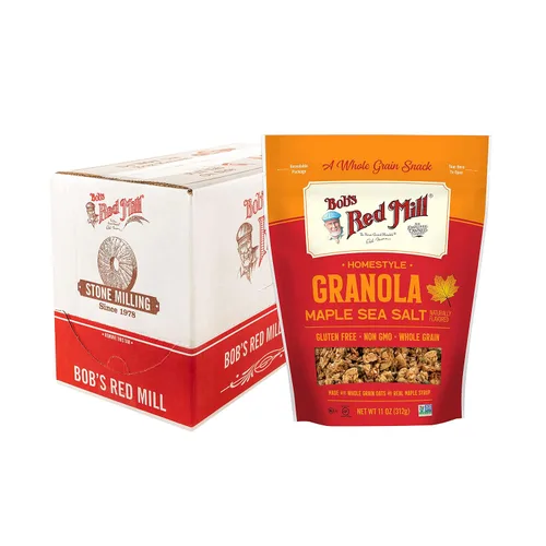 Vista 5 de Bob's Red Mill Sal marina de arce granola horneada, 11 onzas (paquete de 2)
