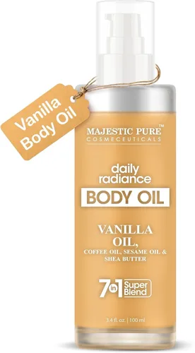 Vista 10 de Majestic Pure Aceite corporal Timeless Glow - Colágeno vegano 100% puro y natural con semilla de uva, jojoba, aceite de limón, aceites corporales