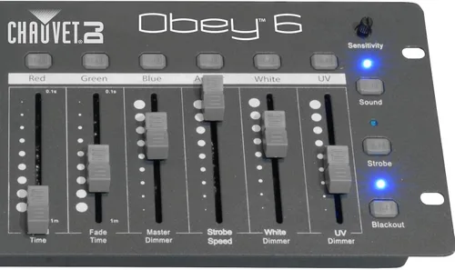 Vista 6 de CHAUVET DJ OBEY40 control DMX universal