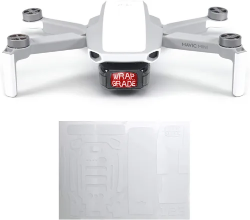 Vista 17 de Wrapgrade Skin compatible con DJI Mavic Mini Color decorativo