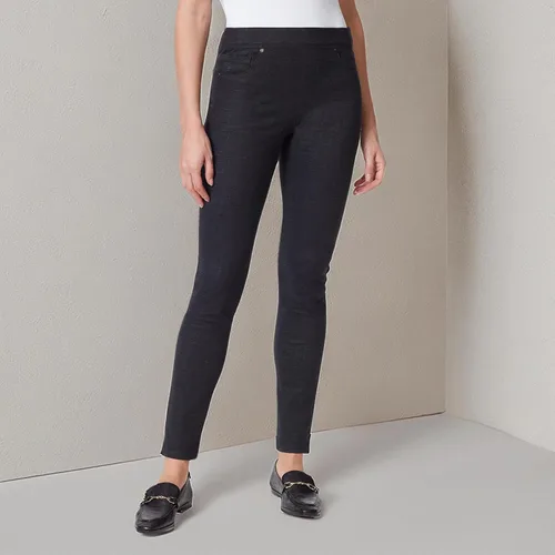Vista 4 de Gloria Vanderbilt Pantalón Petite Avery Ponte Slim para mujer