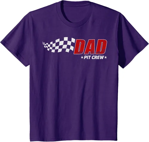 Vista 26 de Dad Pit Crew Race Car Birthday Family Matching Pit Crew Camiseta Pit Crew