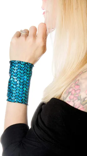 Vista 11 de Pulsera de tela elástica de algodón olvidado